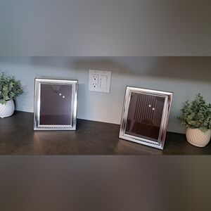 Silver Plated Picture Frame Set